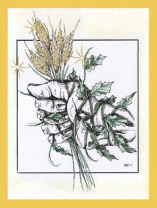 wheat and weeds graphic